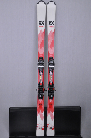 NARTY UŻYWANE VOLKL DEACON 7.2 + FTD 10 21/22 172 cm NRC1088