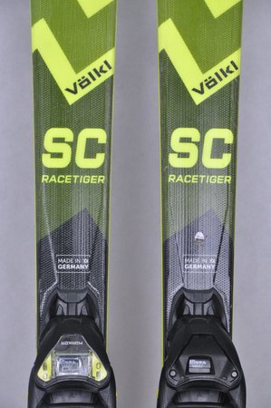 NARTY UŻYWANE VOLKL RACETIGER SC 24/25 + VMotion 12 165 cm NRC833