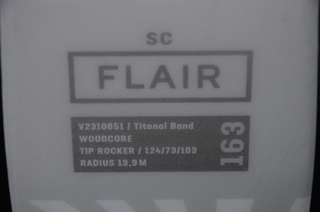 NARTY UŻYWANE VOLKL FLAIR SC 23/24 + Marker VMOTION 11 163 cm NRC299