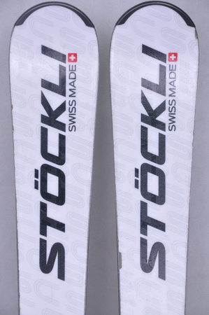 NARTY UŻYWANE STOCKLI LASER SC + MC11 24/25 149 cm NRC90