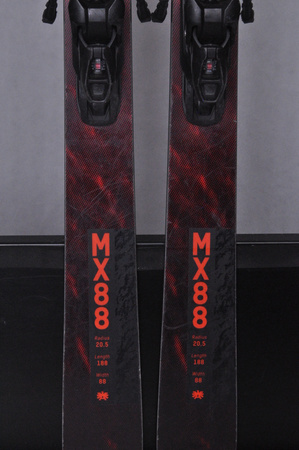 NARTY UŻYWANE KASTLE MX 88 + Salomon K12 PRW 24/25 188 cm NRC736