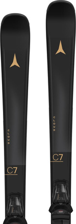 DAMSKIE NARTY ATOMIC CLOUD C7 + Atomic M10 GW Black 2026