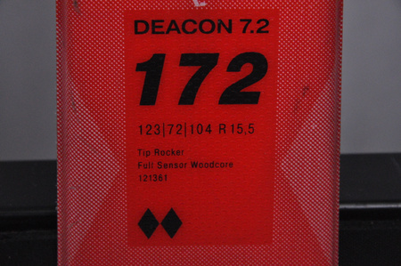 NARTY UŻYWANE VOLKL DEACON 7.2 + FTD 10 21/22 172 cm NRC1100
