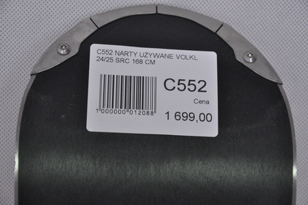 NARTY UŻYWANE VOLKL RACETIGER SRC + Motion 10 24/25 168 cm NRC552