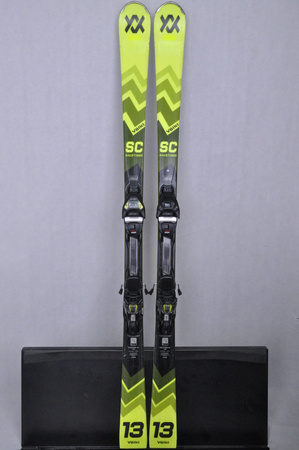 NARTY UŻYWANE VOLKL RACETIGER SC 24/25 + VMotion 12 165 cm NRC833