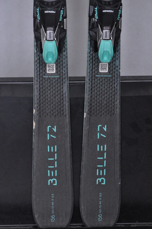 NARTY UŻYWANE NORDICA BELLE 72 DC 24/25 + TP2 11 156 cm NRC612