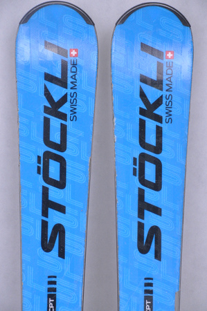 NARTY UŻYWANE STOCKLI LASER SL + MC11 24/25 165 cm NRC31