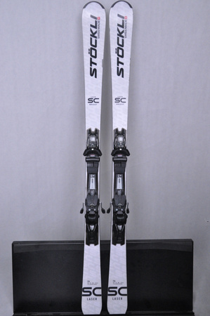 NARTY UŻYWANE STOCKLI LASER SC + MC11 24/25 156 cm NRC95
