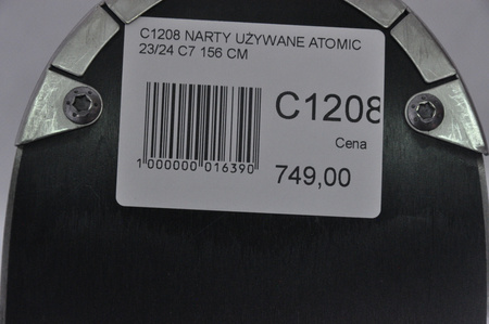 NARTY UŻYWANE ATOMIC CLOUD C7 + Atomic M10 23/24 156 cm NRC1208