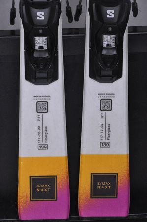 NARTY UŻYWANE SALOMON S/MAX N 4 XT + M10 23/24 139 cm NRC1000