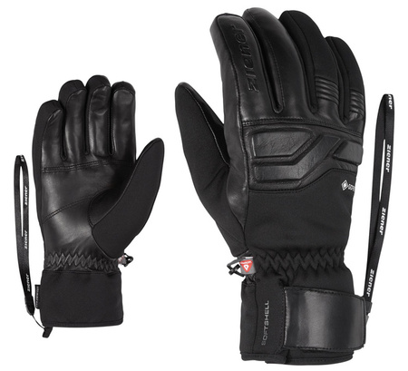 RĘKAWICE NARCIARSKIE ZIENER GIN GTX PR Black 2026