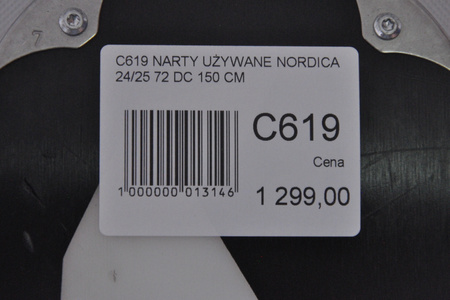NARTY UŻYWANE NORDICA BELLE 72 DC 24/25 + TP2 11 150 cm NRC619