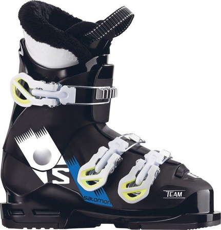 JUNIORSKIE BUTY NARCIARSKIE SALOMON 17/18 TEAM T3 Black/White/Acid Green