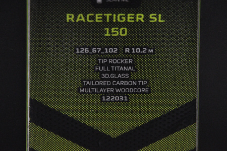 NARTY UŻYWANE VOLKL RACETIGER SL + VMotion 12 22/23 150 cm NRC643