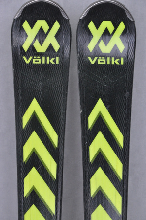 NARTY UŻYWANE VOLKL RACETIGER SC 23/24 + VMotion 12 158 cm NRC344
