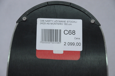 NARTY UŻYWANE STOCKLI MONTERO AS + Salomon Strive 11 24/25 160 cm NRC68