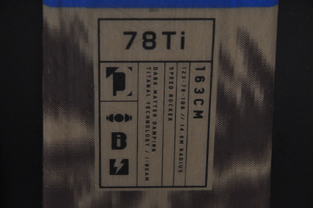 NARTY UŻYWANE K2 DISRUPTION 78TI + MXC 12 24/25 163 cm NRC983