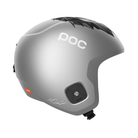 JUNIORSKI KASK NARCIARSKI POC SKULL DURA Marco Odermatt Ed. Argentite Silver 2026