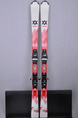 NARTY UŻYWANE VOLKL DEACON 7.2 + FTD 10 21/22 158 cm NRC1130