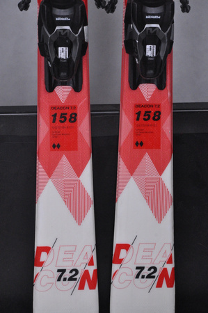 NARTY UŻYWANE VOLKL DEACON 7.2 + FTD 10 21/22 158 cm NRC1125