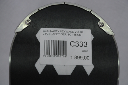 NARTY UŻYWANE VOLKL RACETIGER SC 23/24 + VMotion 12 158 cm NRC333