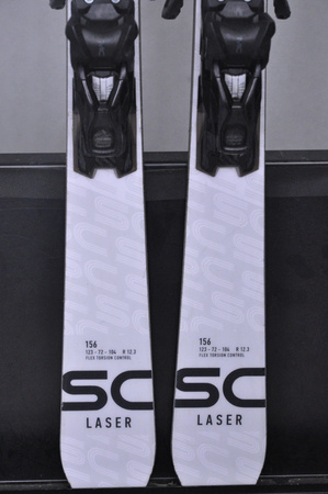 NARTY UŻYWANE STOCKLI LASER SC + MC11 24/25 156 cm NRC93