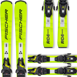 JUNIORSKIE NARTY FISCHER RC4 RACE JR JRS + FS7 CA JRS 2026