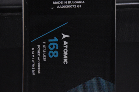 NARTY UŻYWANE ATOMIC REDSTER X5 + Atomic M10 GW 24/25 168 cm NRC314