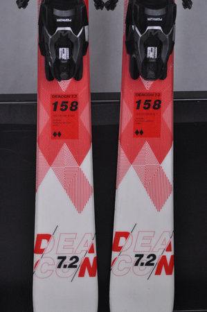 NARTY UŻYWANE VOLKL DEACON 7.2 + FTD 10 21/22 158 cm NRC1129