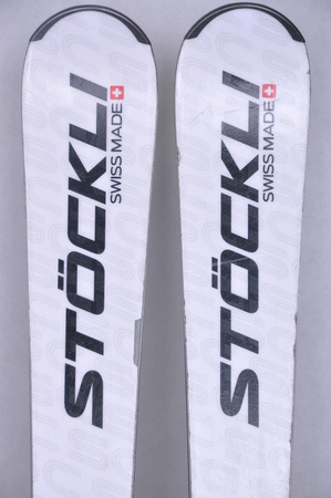NARTY UŻYWANE STOCKLI LASER SC + MC11 24/25 156 cm NRC95