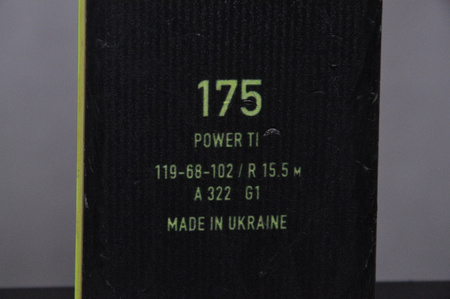 NARTY UŻYWANE FISCHER RC4 SUPERIOR TI 23/24 + Z11 175 cm NRC759