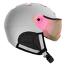 KASK NARCIARSKI KASK CHROME VISOR White Pink Gold 2026