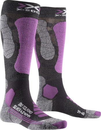 SKARPETY NARCIARSKIE X-SOCKS SKI TOURING SILVER 4.0 WOMEN 2024