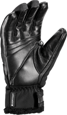 DAMSKIE RĘKAWICE NARCIARSKIE LEKI SNOWFOX 3D Black 2026