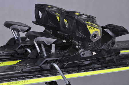 NARTY UŻYWANE VOLKL RACETIGER SC 24/25 + VMotion 12 172 cm NRC837