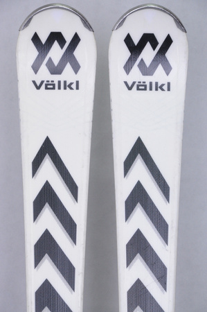 NARTY UŻYWANE VOLKL RACETIGER SC 23/24 + VMotion 12 158 cm NRC333