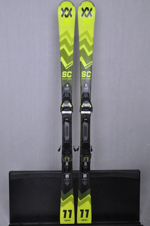 NARTY UŻYWANE VOLKL RACETIGER SC 24/25 + VMotion 12 153 cm NRC841