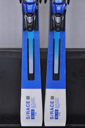 NARTY UŻYWANE SALOMON S/RACE SL 12 + Salomon Z12 23/24 170 cm NRC560