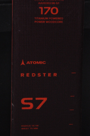 NARTY UŻYWANE ATOMIC REDSTER S7 + M12 GW 22/23 170 cm NRC713