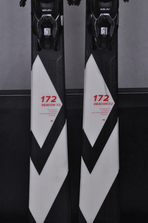 NARTY UŻYWANE VOLKL DEACON 7.2 + FTD 10 23/24 172 cm NRC1156
