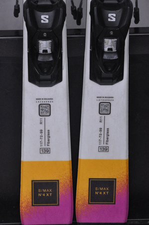 NARTY UŻYWANE SALOMON S/MAX N 4 XT + M10 23/24 139 cm NRC998