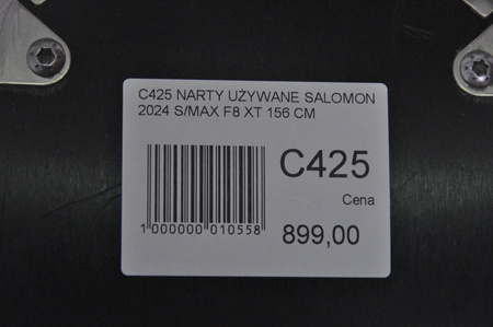 NARTY UŻYWANE SALOMON S/MAX F8 XT + M10 2024 156 cm NRC425