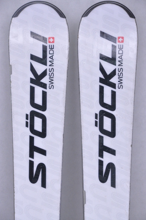 NARTY UŻYWANE STOCKLI LASER SC + MC11 24/25 163 cm NRC99
