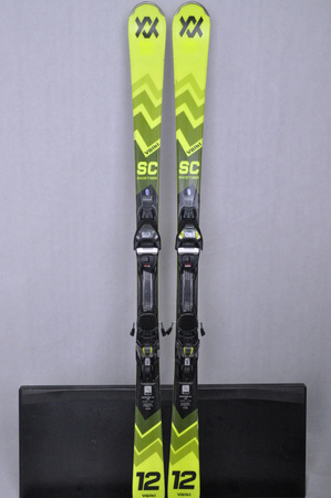 NARTY UŻYWANE VOLKL RACETIGER SC 24/25 + VMotion 12 158 cm NRC820