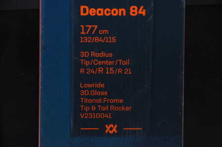 NARTY UŻYWANE VOLKL DEACON 84 + LowRide XL 13 23/24 177 cm NRC243