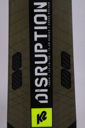 NARTY UŻYWANE K2 DISRUPTION 78TI + Marker MXC 12 20/21 156 cm NRA530