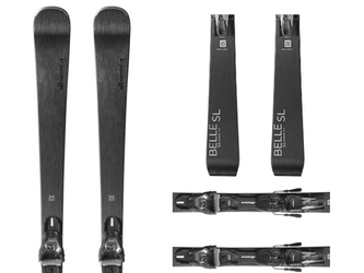 DAMSKIE NARTY NORDICA BELLE SL DC FDT + TPX 12 FDT Black/Silver 2026