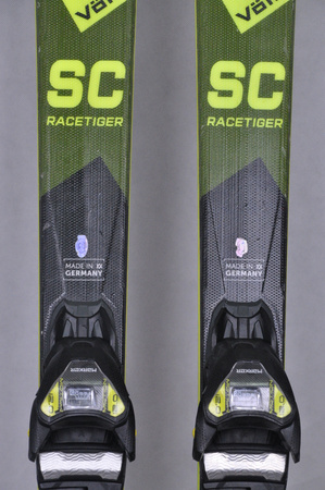 NARTY UŻYWANE VOLKL RACETIGER SC 24/25 + VMotion 12 172 cm NRC837