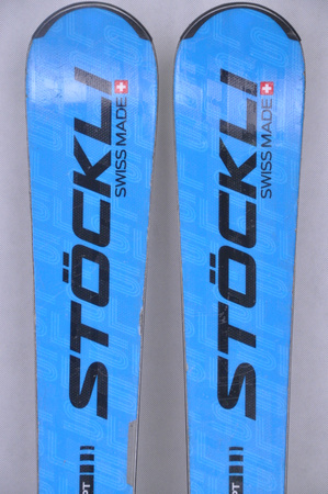 NARTY UŻYWANE STOCKLI LASER SL + MC11 24/25 165 cm NRC30