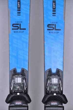NARTY UŻYWANE STOCKLI LASER SL + MC11 24/25 165 cm NRC31